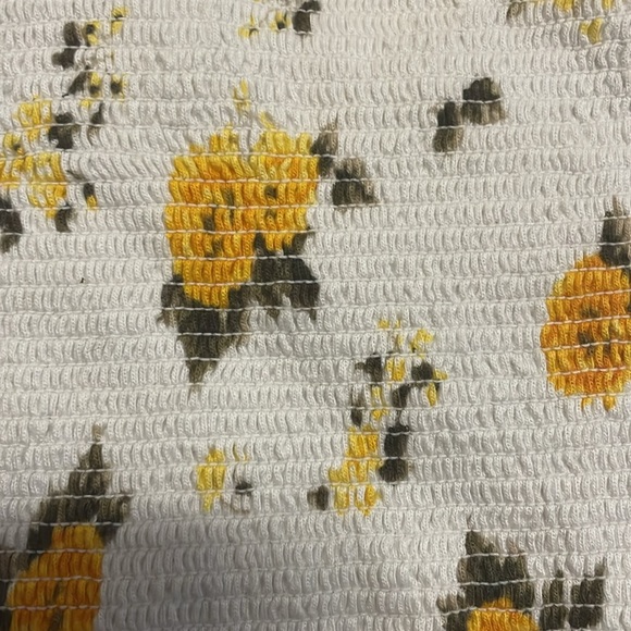 Harlow flower Tube top elastic top size medium - Picture 2 of 3